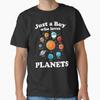 Just A Boy Who Loves Planets Solar System Astronomy Space T-Shirt Unisex T-Shirt