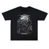 2025 Black Metal Darkthrone Dark Throne Rock Band Printed Cotton Men's and Women's T-shirts High Quality Short Sleeve Men's Tee