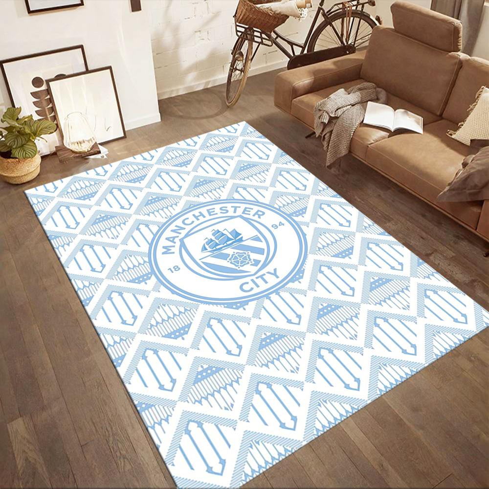 Manchester City Carpet Design For Balcony Living Rooms Outdoor Kitchen Antislip Rug Decorate Offices Spiritual Gift