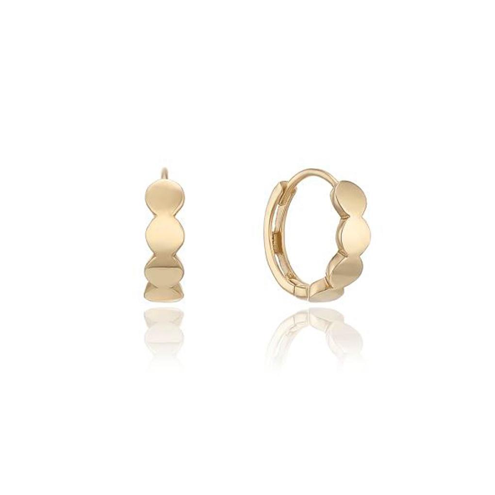 LLOYD One-Touch Bubble 14K Earrings LOTL3002T_14K