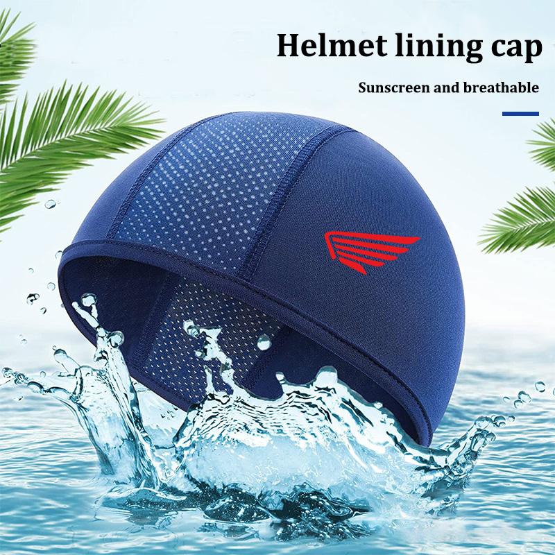 For Honda CBR 954 600 1000F CBR 600RR Motorcycle Helmet Inner Cap Balaclavas Breathable Cycling Quick-drying Wicking Cooling Hat ais256