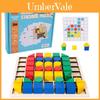 Wooden Creative Building Blocks Puzzle Montessori Educational Toy For Early Learning