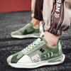 New Mesh Men's Casual Shoes 2025 Comfortable Breathable Sneakers Outdoor Soft Sole Wear-resistant Platform Shoes Tenis Masculino