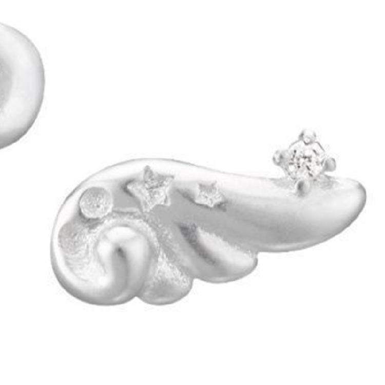 Delicate Angel Wing Earrings Copper Fashion Accessories Party Wedding Ear Studs Suitable for Casual or Formal Occasions