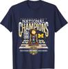 Michigan Men's Basketball National Champions March Madness T-Shirt
