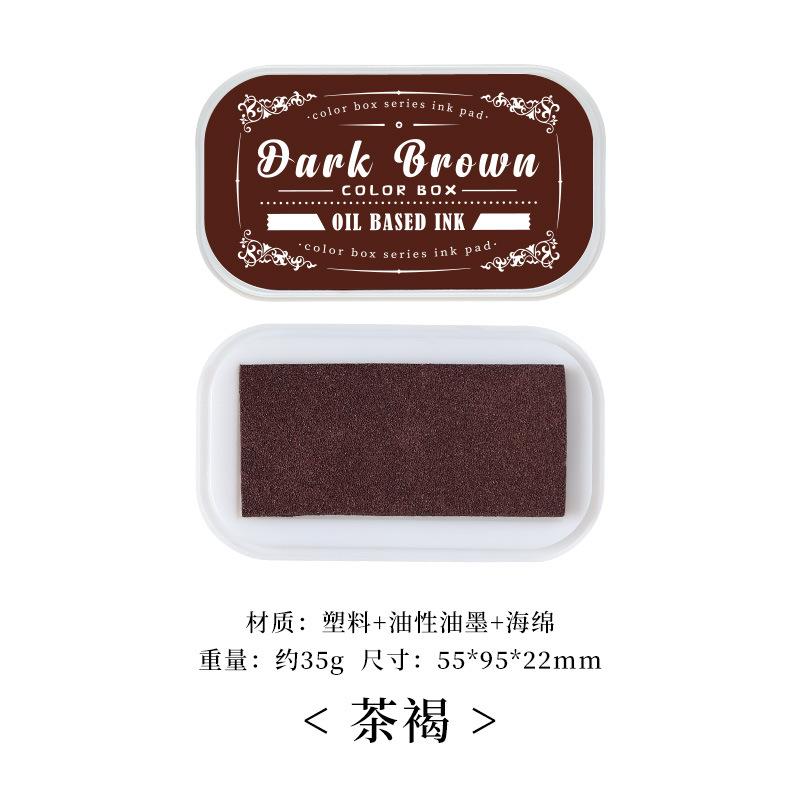 12 Colors Oil-based Ink, Ink Paste and Retro Ink Pad Scrapbooking Accessories