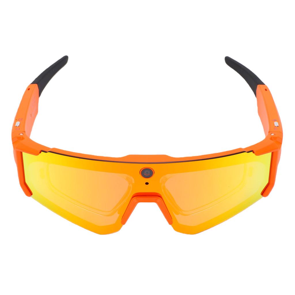 4K AI Smart Cycling Glasses 8MP HD Camera Bluetooth Sports Goggles with Voice Control EIS Stabilization for Skiing