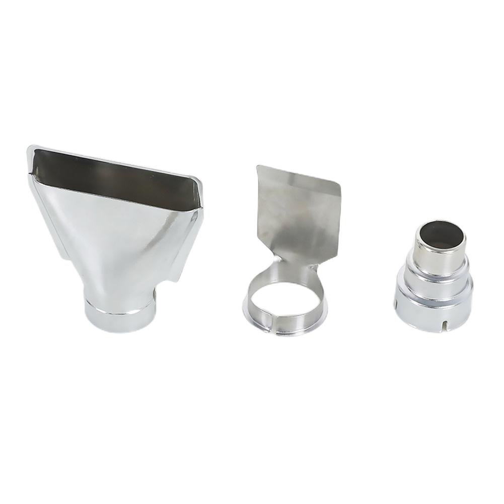 5pcs Hot Air Gun Heat Resisting Nozzles 35mm Diameter Fast Heating Heat Blower Nozzles Universal Stainless Steel Hot Blower part