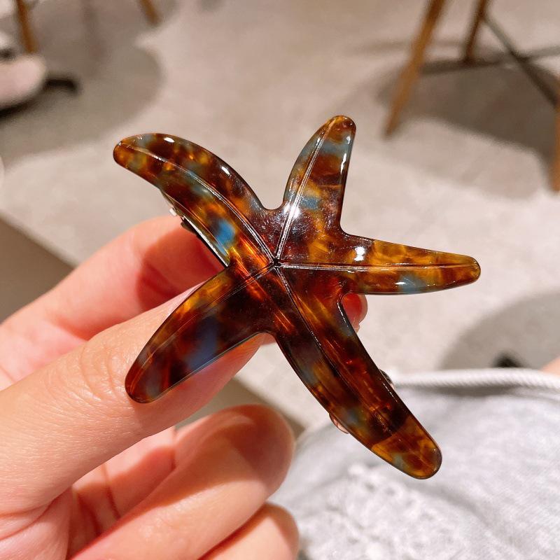 Creative Starfish Cellulose Versatile Hair Clip