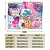 Alien Stage Anime Blankets  Flannel Awesome Warm Throw Blanket for Bedding Lounge Autumn/Winter,