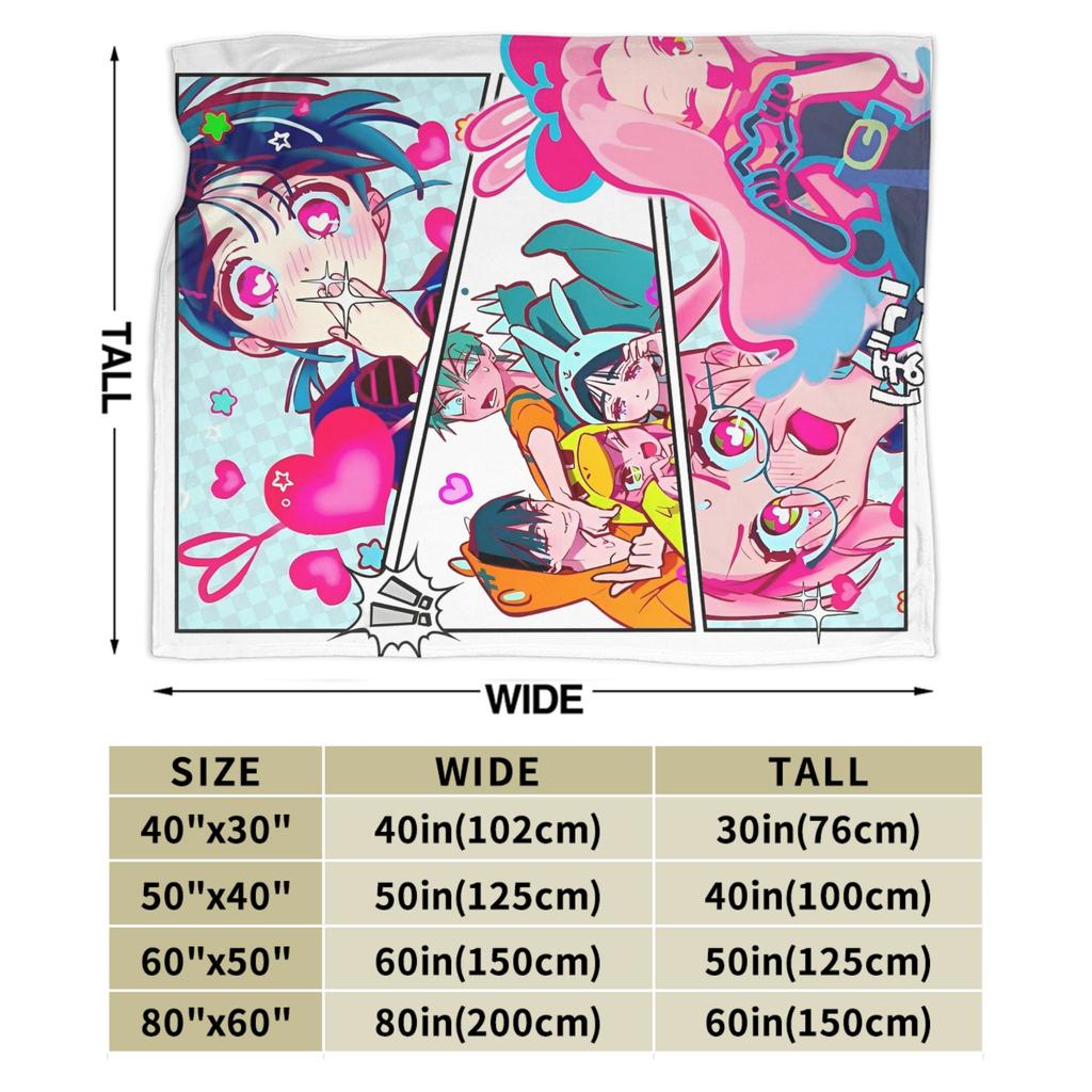 Alien Stage Anime Blankets  Flannel Awesome Warm Throw Blanket for Bedding Lounge Autumn/Winter,