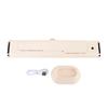 Small Tower Fan USB Rechargeable Powerful Wind Space Saving Bladeless Desk Fan for Bedroom