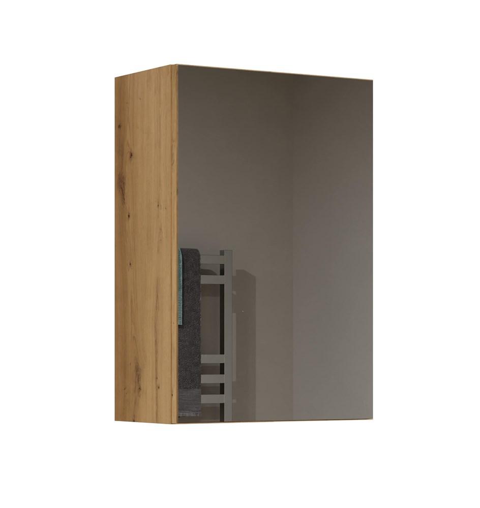 Pola Bathroom Cabinet 1 Door Artisan Mirror