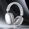 Wireless over-ear headphones, portable wireless music headphones with built-in microphone for calls, stretchable and rotatable, can be connected to