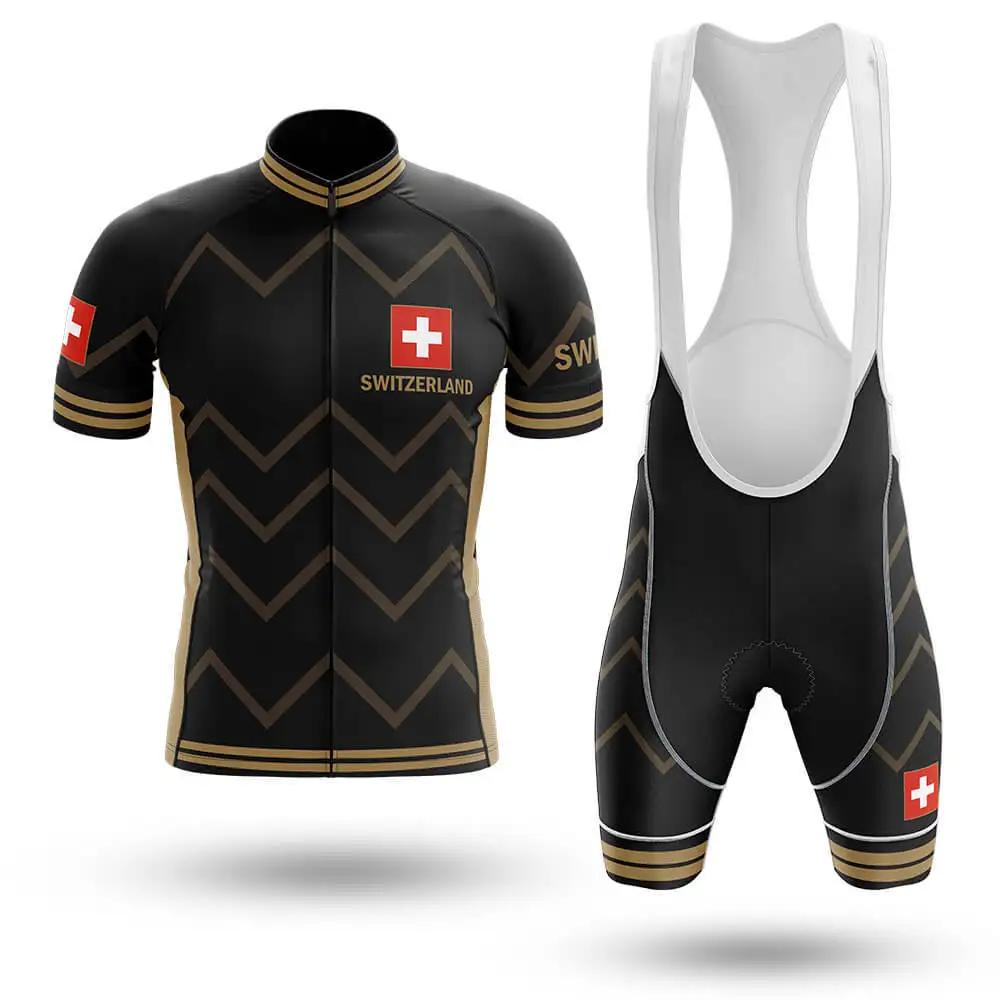 2026 Zwitsers Kortarmig Fietsjersey, Suisse Kleding, MTB Racefiets Sportshirt, Motocross Kleding, Comfortabel Shirt