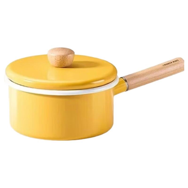 Chuidahuang Japanese Enamel Milk Pot 18cm