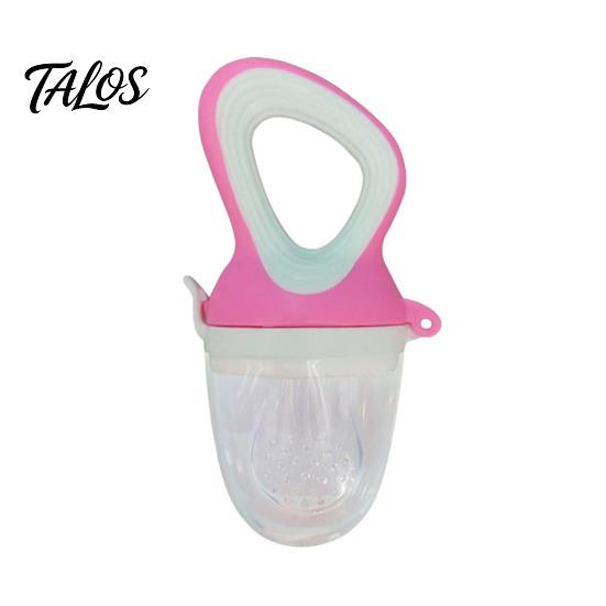 Fresh Food Feeder for Baby Silicone Fruit Pacifier, Self Feeding And Teething Easy Grip Teether Relief Toy, to Hold Seamless Odorless Toddler Nibbler