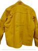 Stylish Genuine New Yellow Handmade Lambskin Leather Men Jacket Biker Motorcycle