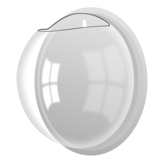 1 Set Universal Fisch Tank Klar Nützliche Schlafzimmer Wohnzimmer Blumentopf Dekoration mit Hängen Loch