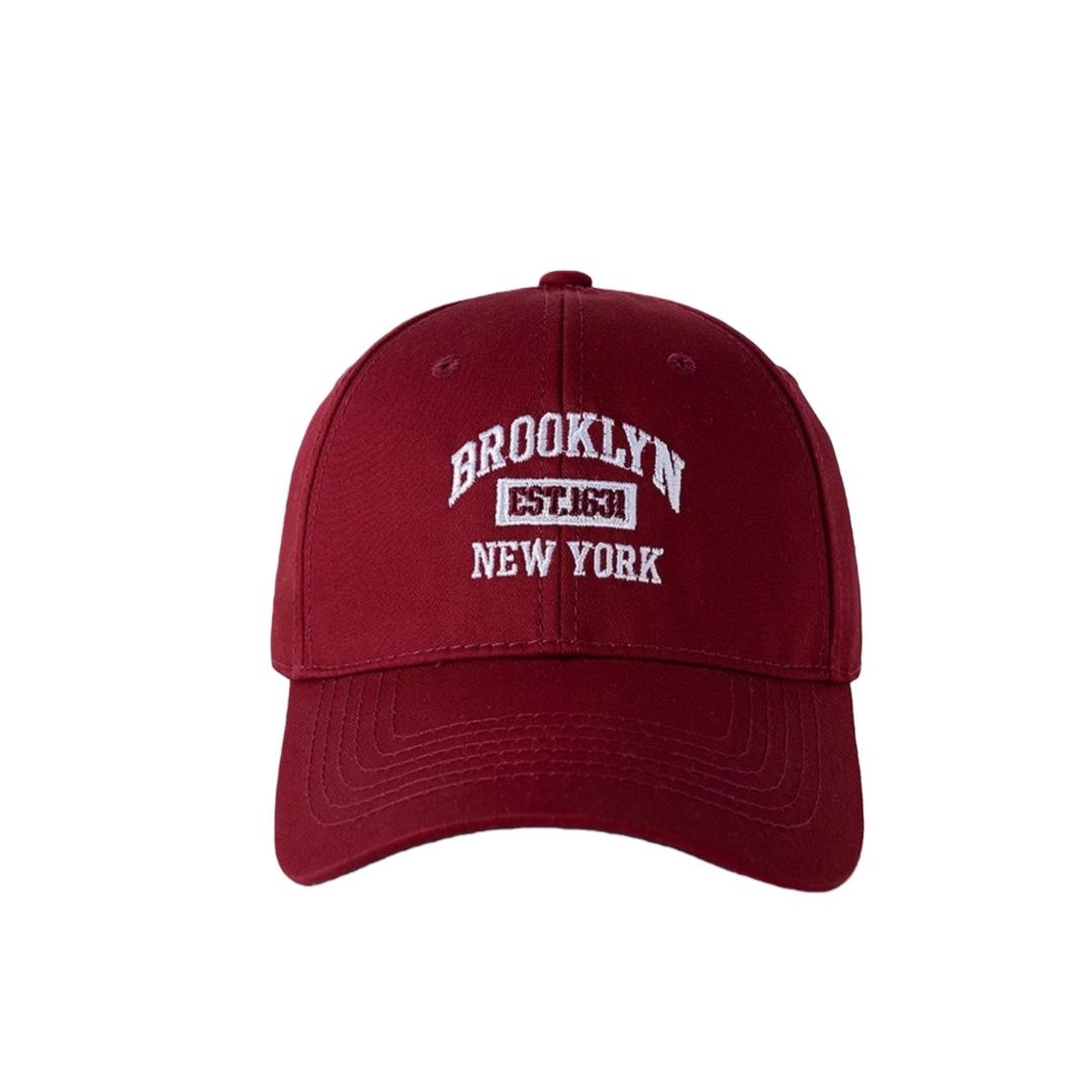 

Large Head Circumference Baseball Cap for Women, Autumn and Winter Versatile Embroidered Wide Curved Brim Duckbill Hat, Trendy for Men Adjustable(54-60)cm вино красного