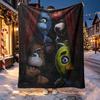 Five Nights at Freddy's rašto pledas namų dekoravimui, lovai, sofai, kelionėms automobiliu, stovyklavimui, tinkamas visais metų laikais, gimtadienio, Kalėdų dovana