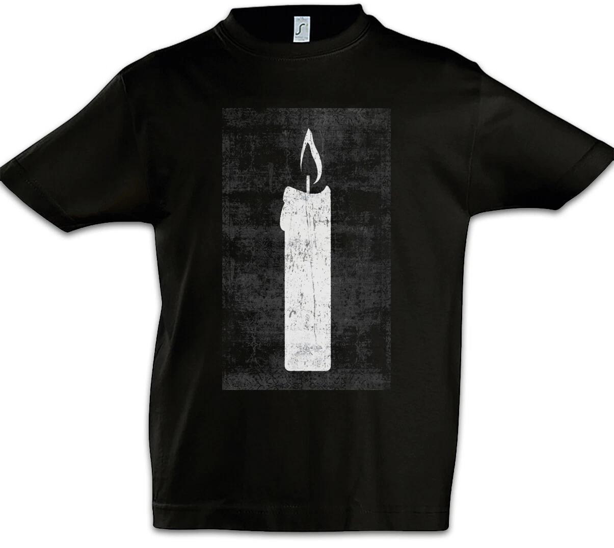 Tarot The White Candle Kids Boys kids boys T-Shirt Card The White Candle Card Cards 100