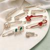 Fashion Luxurious Rhinestones Brooches Sparkling Adjustable Scarf Buckle Crystal Zircon Waist Fastening Pins Pants Adjustment