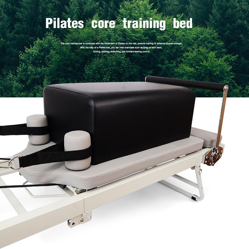 Pat core Pilates cu arc, oțel inoxidabil de uz casnic, pat pliabil de înaltă calitate, pat de ajustare pentru exerciții yoga