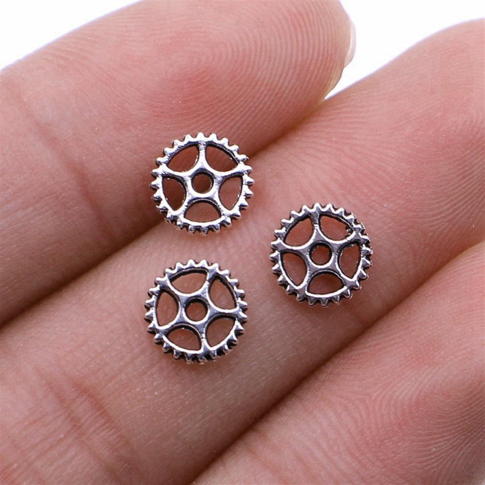 Charms Zahnrad Steampunk Cyberpunk Anhänger Vintage Schmuckzubehör QC060