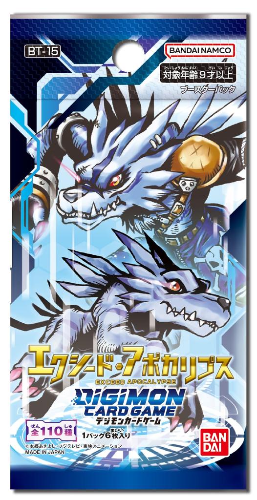 BANDAI Digimon Card Game Booster Pack Exceed Apocalypse 24 packs [BT-15] (BOX)