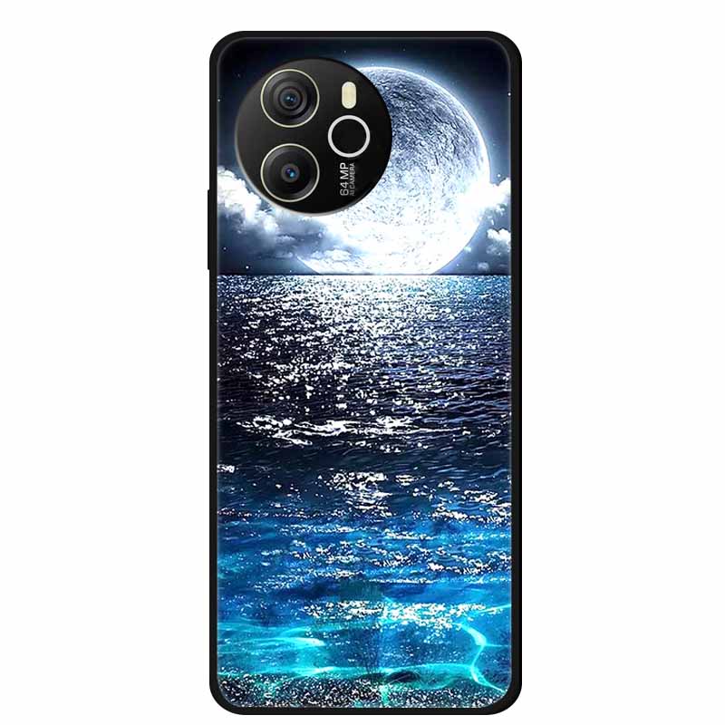 For Blackview Shark 8 Case Shark8 Black Silicone Soft Back Cover Case For Blackview Shark 8 Phone Case Cover 6.78" Coque Funda