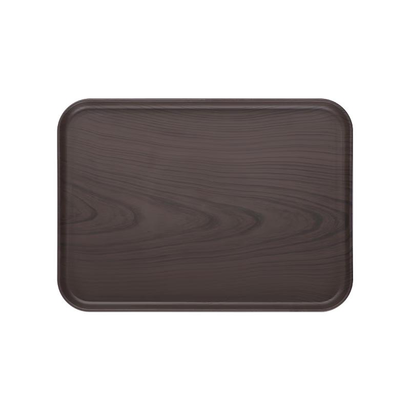 CAIZHI Faux Wood Grain Serving Tray