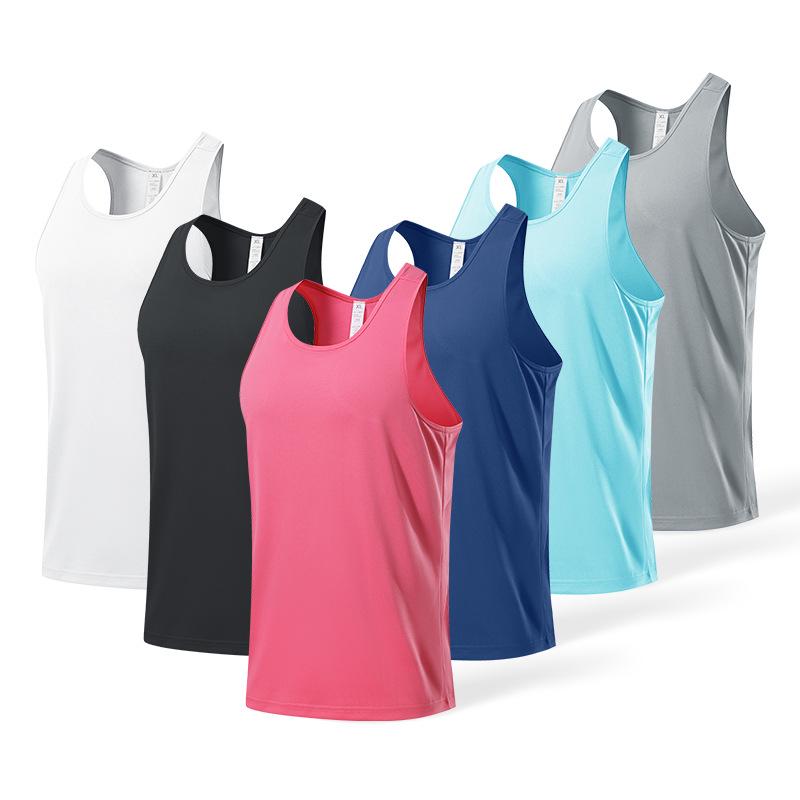 Heren Sneldrogend Ademend Mesh Vest voor Hardlopen en Fitness