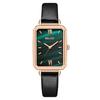 The Manufacturer Has a Popular Square Small Green Watch In Stock, Women's Watch, Women's Watch, Belt, Quartz Watch.