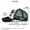 Spring Summer Outdoor Sports Sunshade Sun Protection Mesh Baseball Cap Casual Breathable Peaked Cap Fashion Hip Hop Trucker Hat