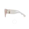 Meadow Light Pink Oval Ladies Sunglasses Be4390f 4060 5 47