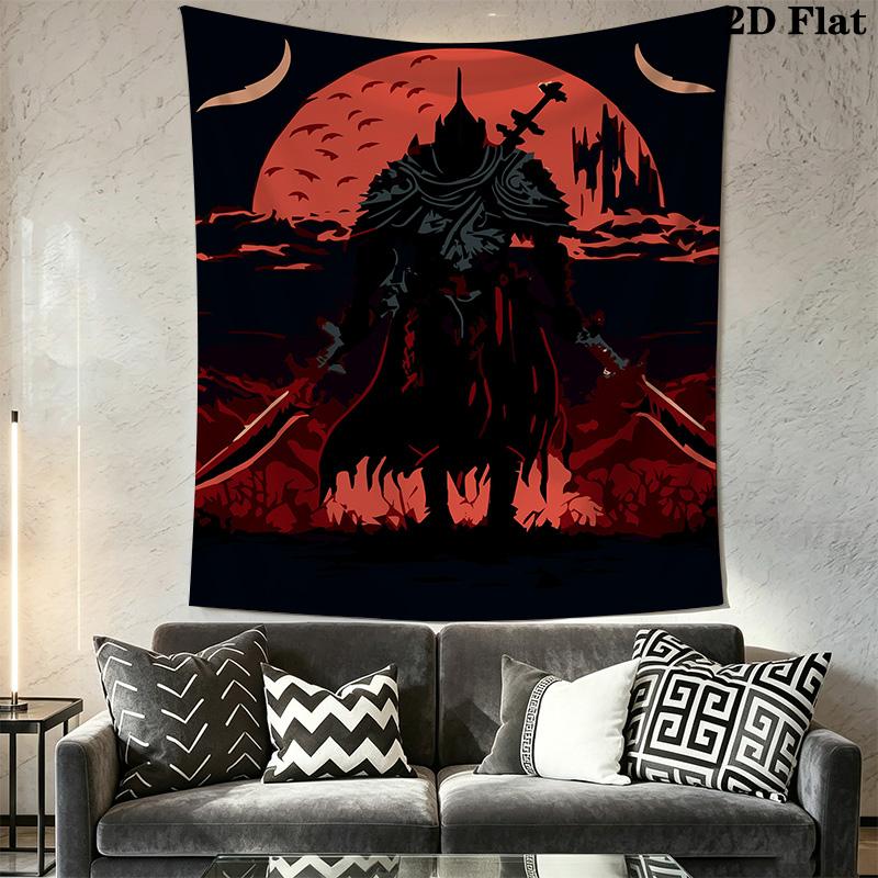 Dark Souls Pattern Home Decor Tapestry, Wall Hanging, Decorative RV Wall Cloth.SGT0917217