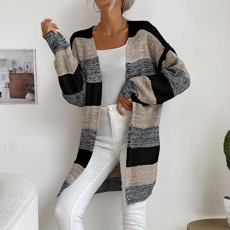 Women s 2026 Fall New Mid-length Knit Sweater S