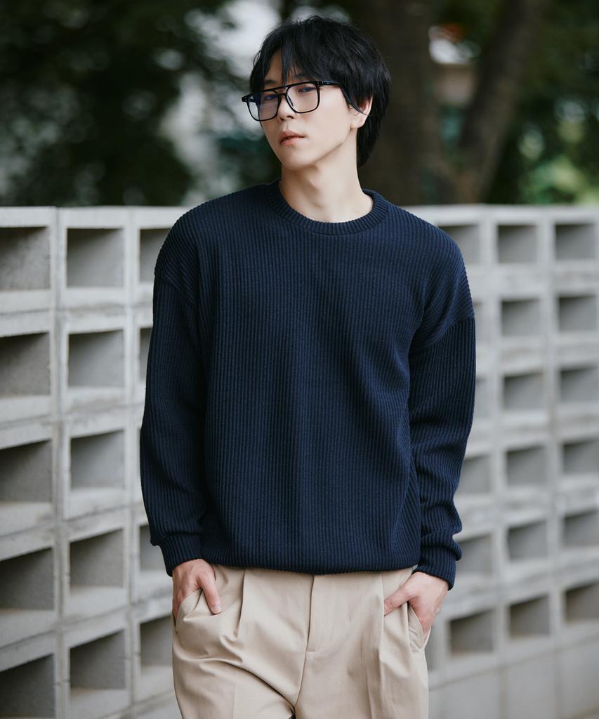 GCLIP Regular Fit Round Neck Knit Sweatshirt 7 Colors