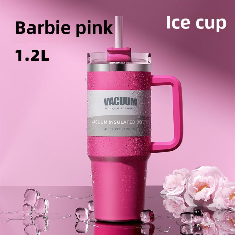 40oz Auto-Becher 304 Edelstahl Stroh Thermobecher Kalt Bullock Becher Auto Wasserbecher Wasserflasche Hydroflask Trinkflasche