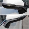 For Toyota Sienna 4th  2022 2023 Chrome Rearview Mirror Cover Trim Strip Rear View Molding Frame Garnish Sticker