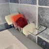 Stainless Steel INS Style Soap Rack Shelf Home Kitchen Bathroom Draining Countertop Basin Soap Holder Bathroom Accessories Tools