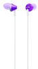 Panasonic DEEP FIT BASS Series In-Ear Headphones, Purple, RP-HJE255-V