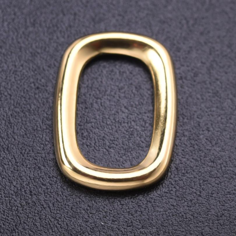 5pcs Gold Color Various Irregular Circle Pendants Women Men Necklace Charms Stainless Steel Pendant Jewelry Making Accessories
