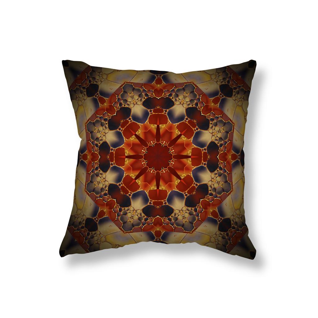 Psychedelic Mandala Print Throw Pillow Cover Sofa Decor Room Bedside Office Game Chair Cushion Cover Home Decor Pillow Cover