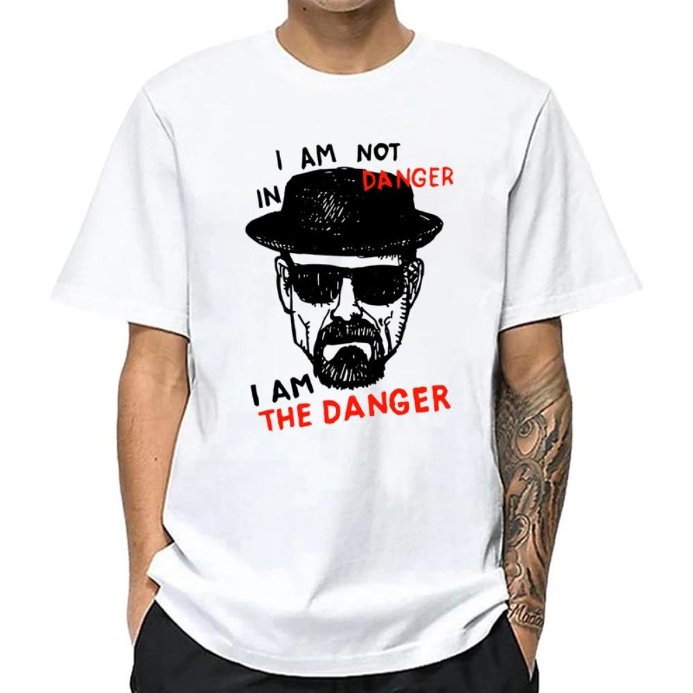 Men s T-shirt Short Sleeve Breaking Bad Men T-shirt Casual Heisenberg Print Summer Tshirt Cool T-shirt Male Men Tops M