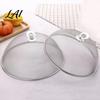 Portable Food Tent with Handle for Camping Stainless Steel Mesh Cover Handle Round Breathable Hot Dishes Protector Durable Guard And Fruit Platters