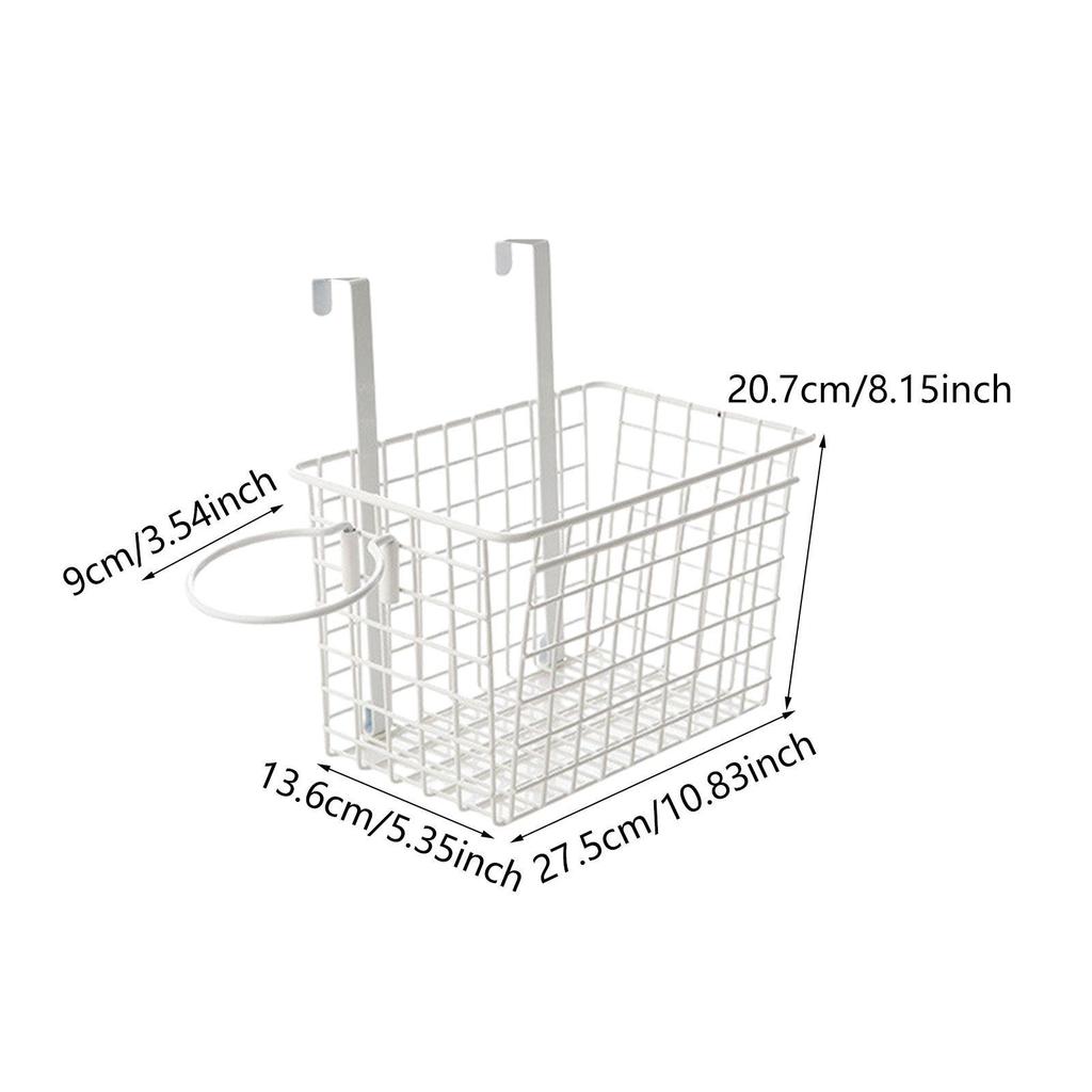 Hanging Basket for Organizing Hair Blow Dryer Organizer for Bathroom Counter