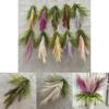 Iron Reed Simulation Flowers Nordic Faux Botanical For Wall Decor And Retail Display