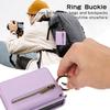 Crossbody Leather Purse Case For Samsung Galaxy Z Flip7 FE Flip6 Flip5 Flip4 Flip3 Wallet Case Kickstand Cover Cash Cards Bag